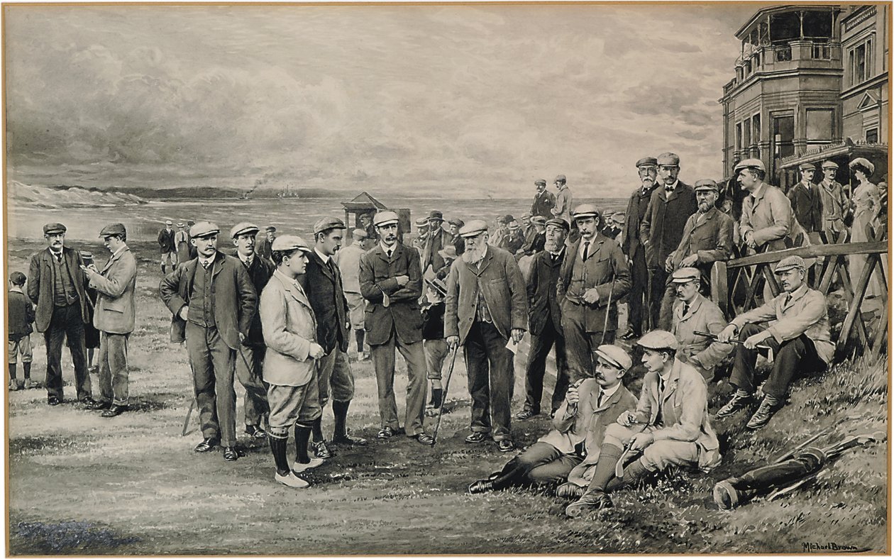 Andrews: Surviving Open Şampiyonası, 1905 by James Michael Brown