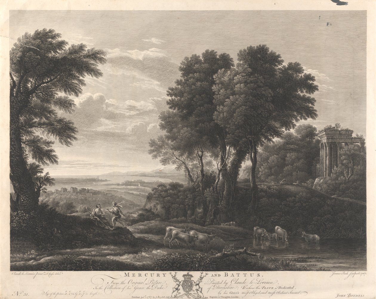 Merkür ve Battus by James Peak