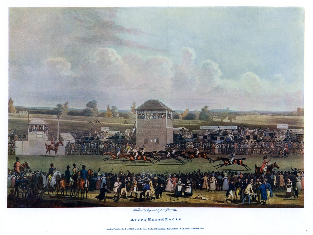 Ascot Heath Yarışları. by James Pollard