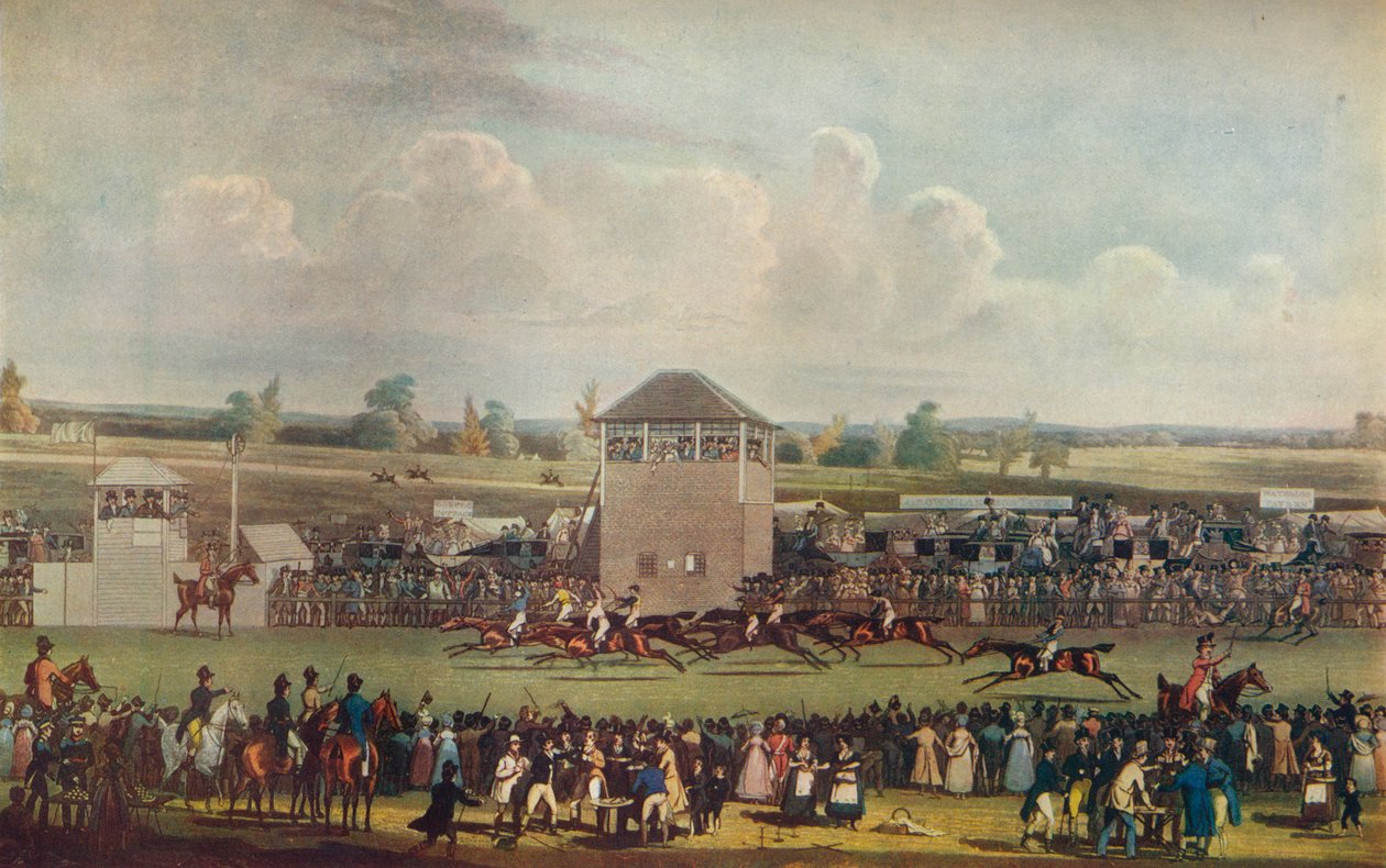 Ascot Heath Yarışları, 19. yüzyıl by James Pollard