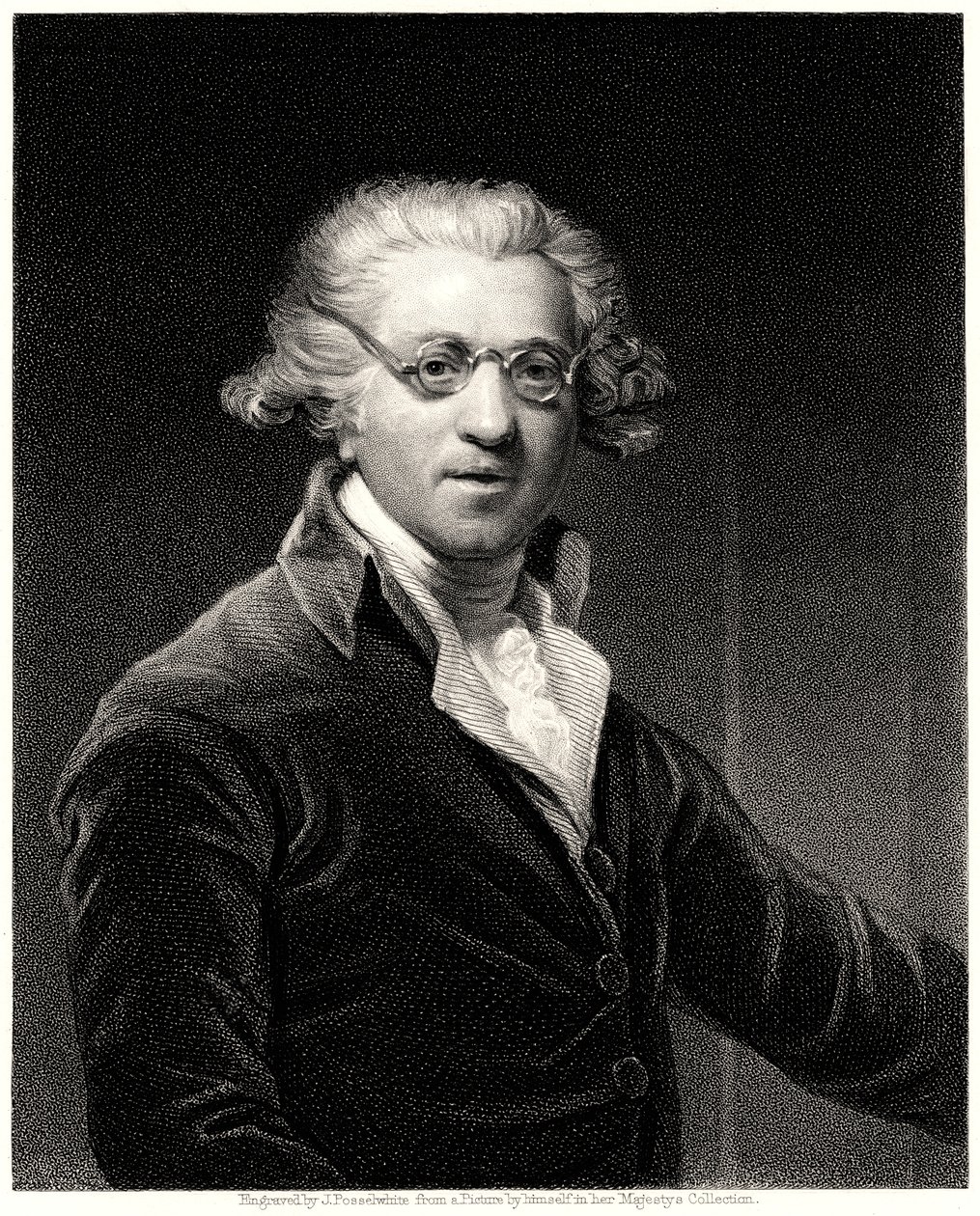 Sir Joshua Reynolds, 19. yüzyıl by James Posselwhite