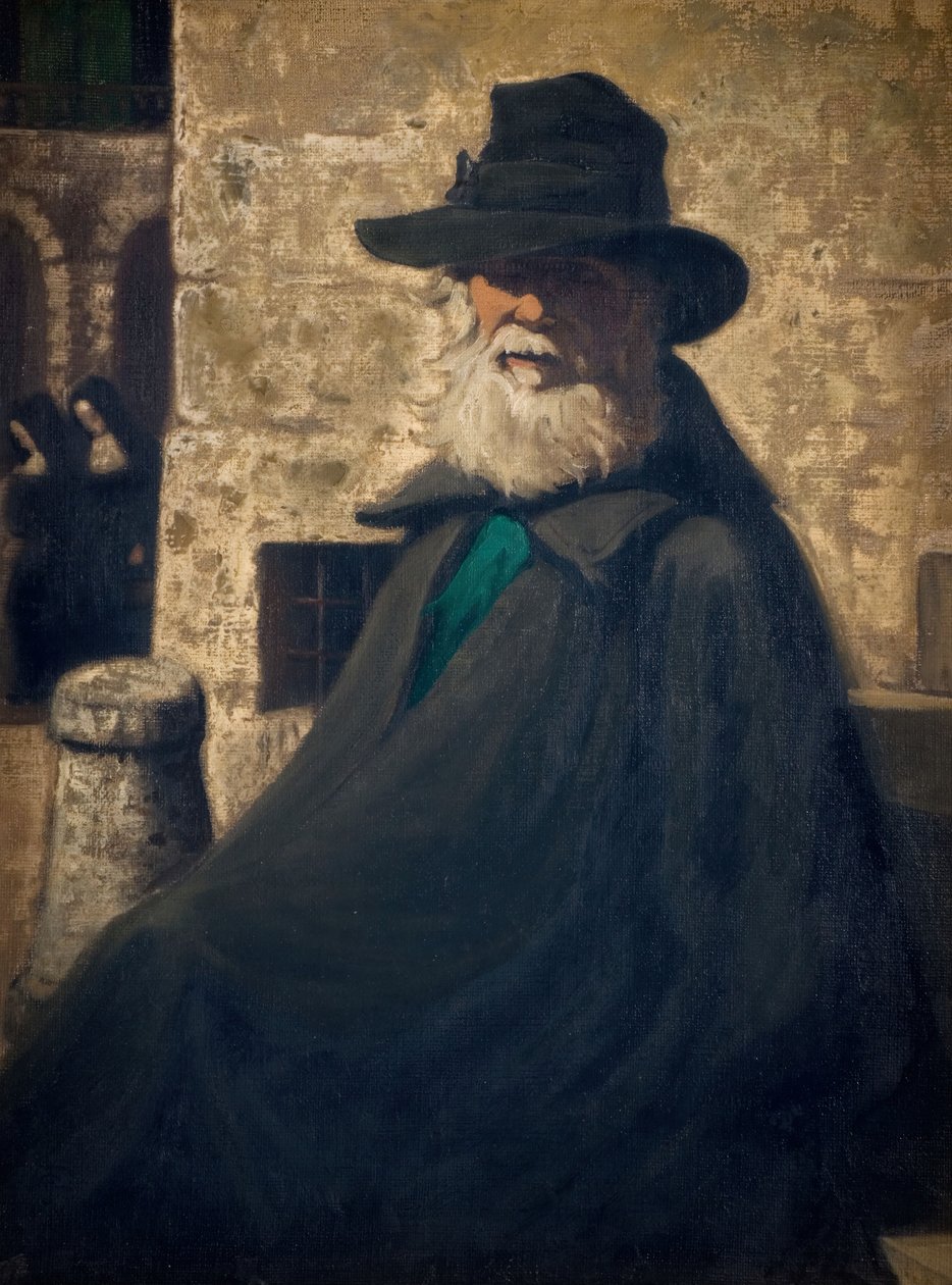 Yaşlı Bir Dilenci, 1930. by James Pryde