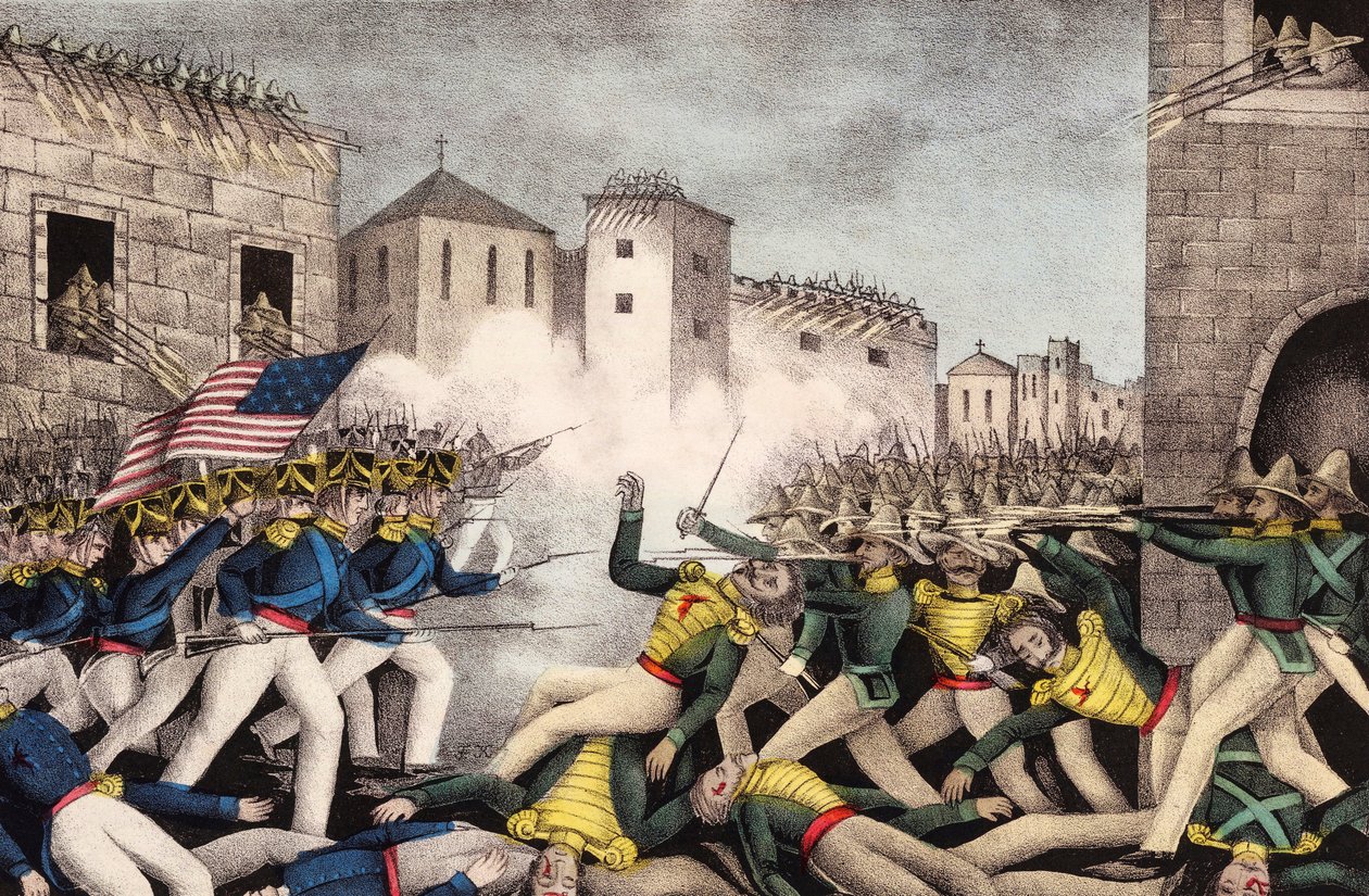 Monterrey Savaşı. Meksika-Amerika Savaşı. by James S. Baillie