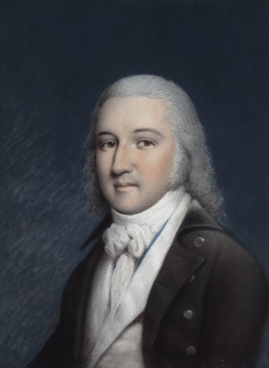 Duc de Montpensier (gri kağıt üzerine pastel) by James Sharples