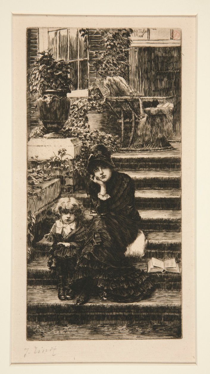 R?verie by James Tissot
