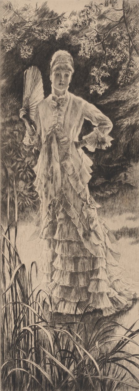 Bahar, 1878. by James Tissot