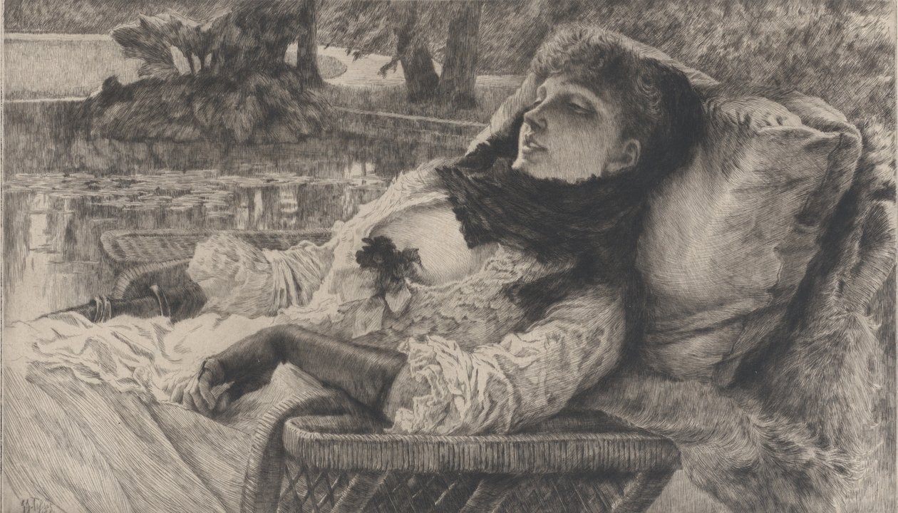 Yaz Akşamı, 1881. by James Tissot