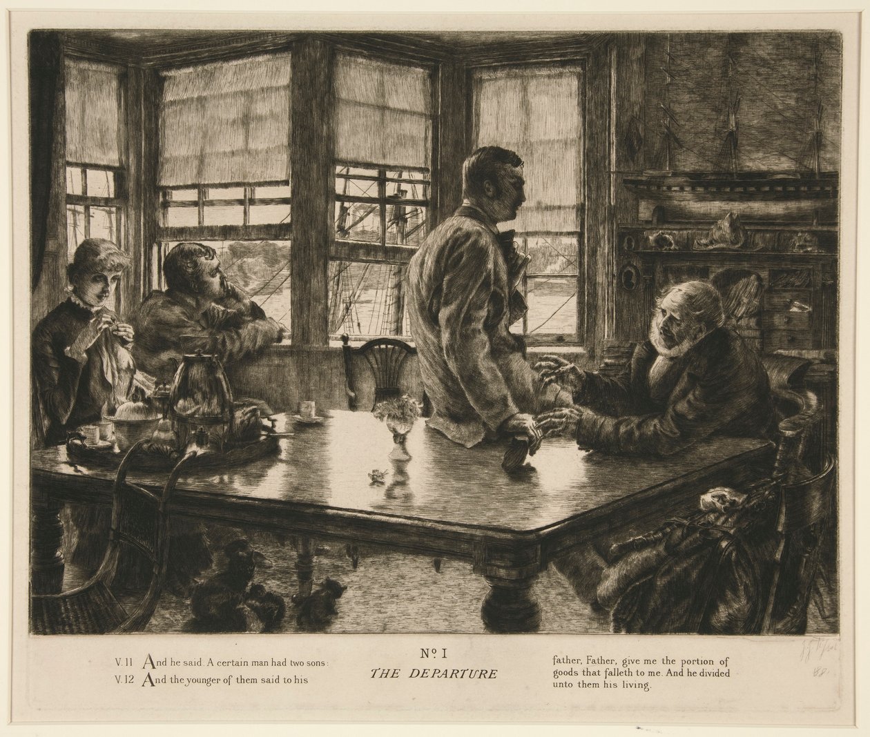 Kalkış by James Tissot