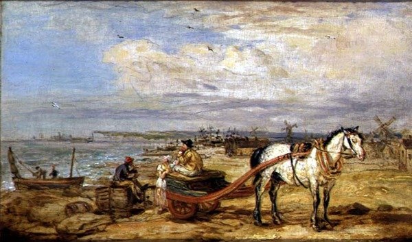Sahilde Balıkçılar by James Ward