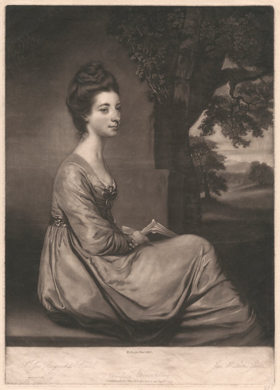 Jemima, Kontes Cornwallis by James Watson