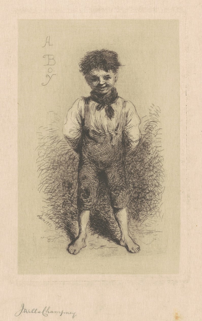 Bir çocuk by James Wells Champney