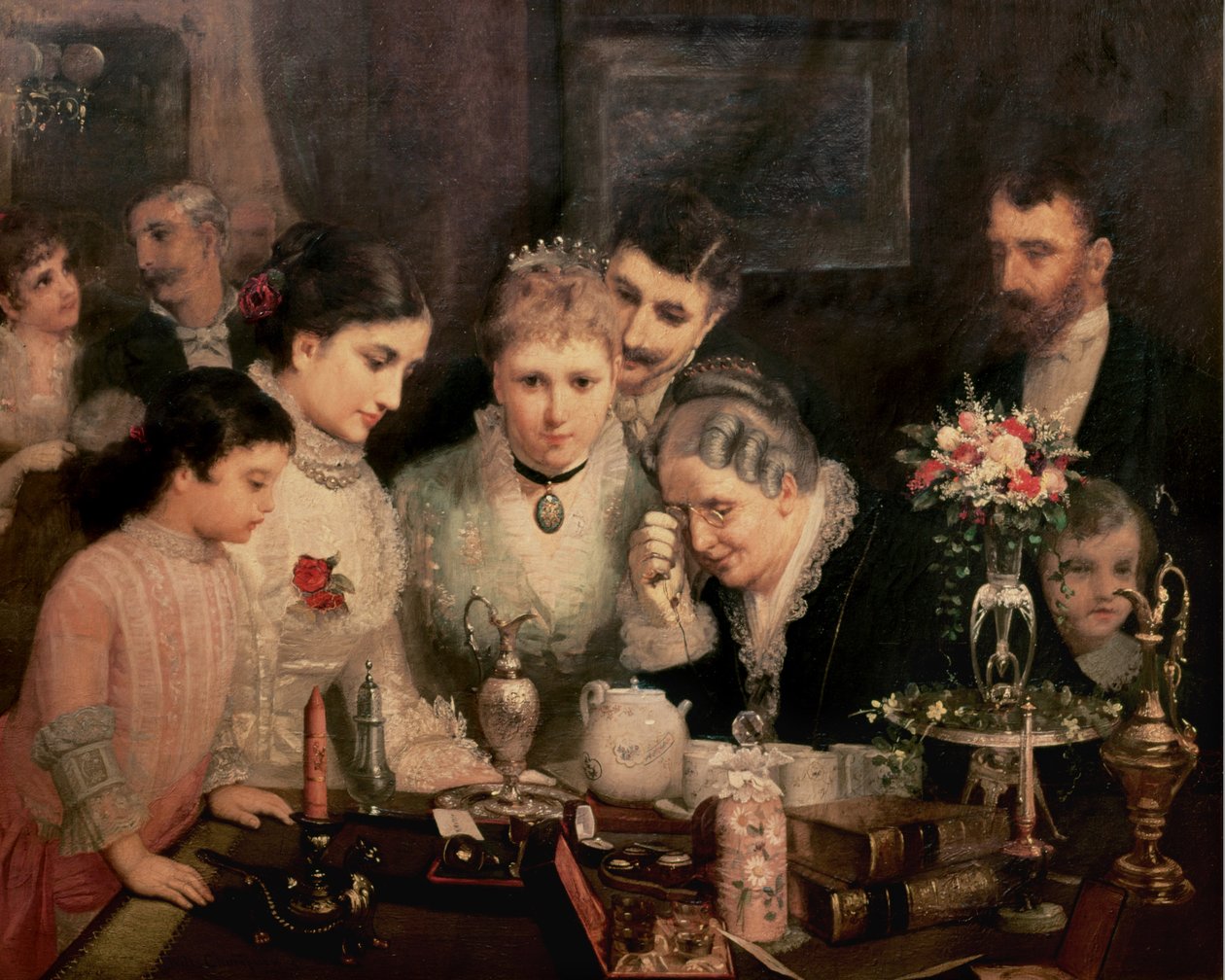 Düğün Hediyeleri, c.1880 by James Wells Champney