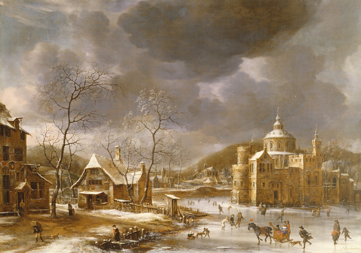 Kış Manzarası by Jan Abrahamsz. Beerstraten