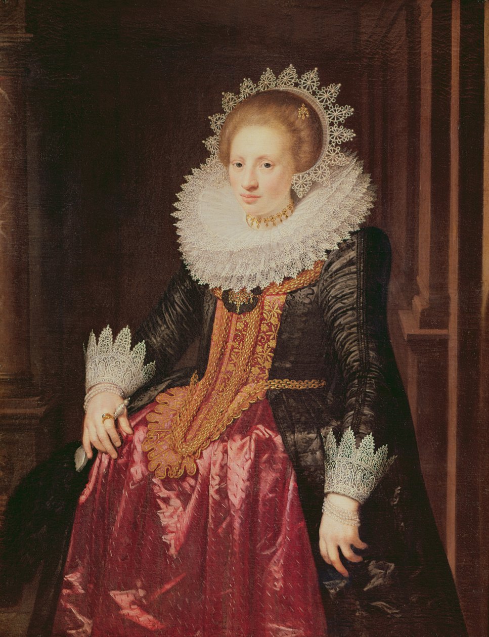 Portrait of a lady, 1620  by Jan Anthonisz. van Ravesteyn