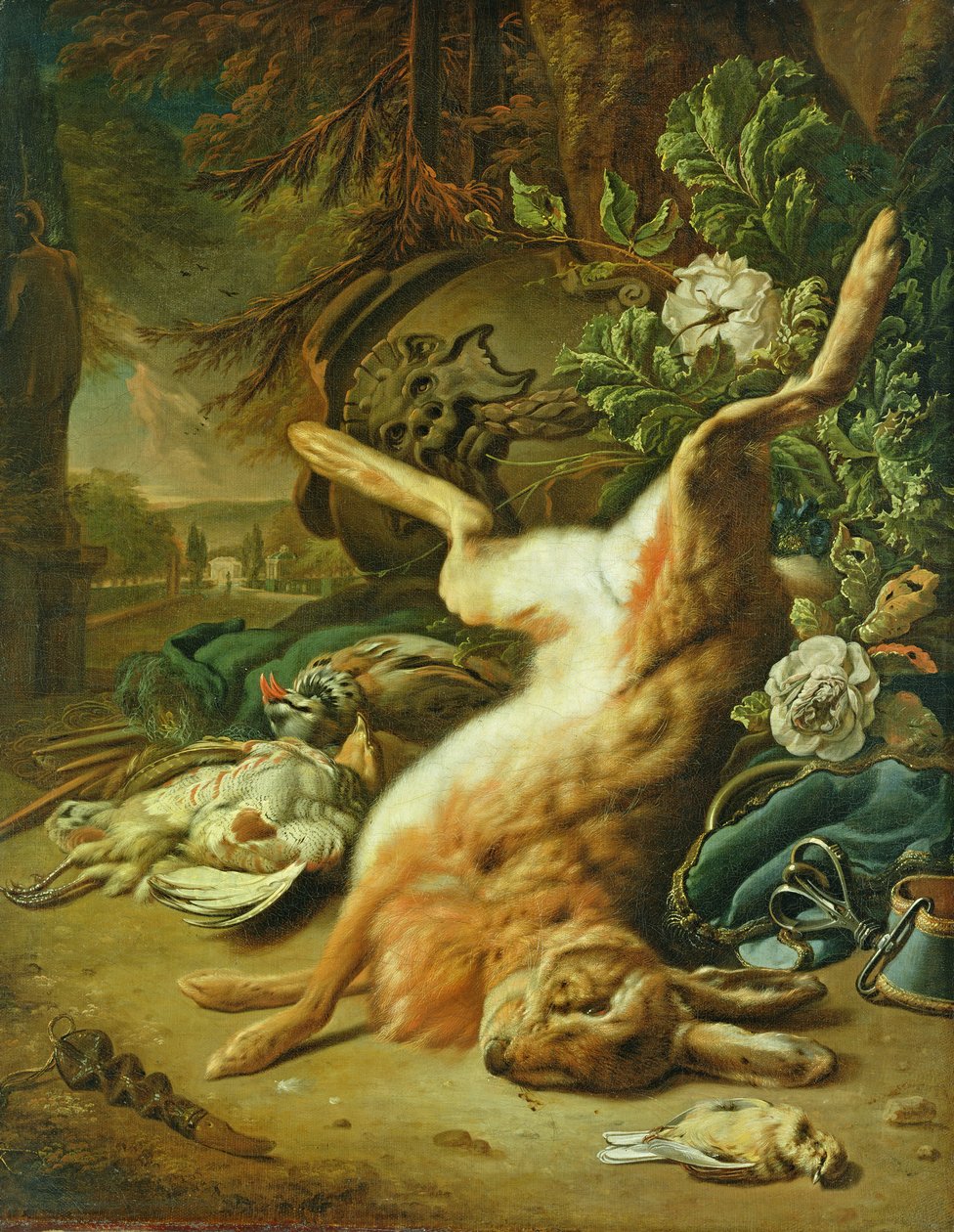 Natürmort by Jan Baptist Weenix