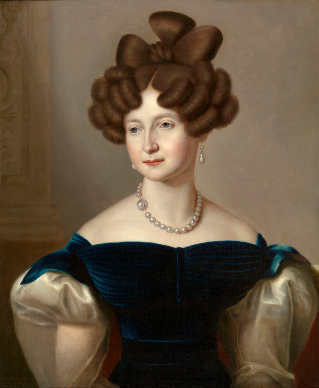 Anna Pavlovna, Rusya Büyük Düşesi (1795-1865) by Jan Baptist van der Hulst
