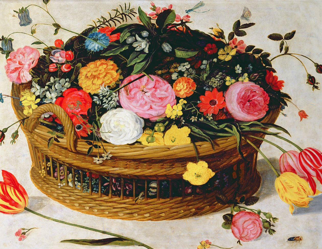 Çiçek Sepeti by Jan the Elder Brueghel