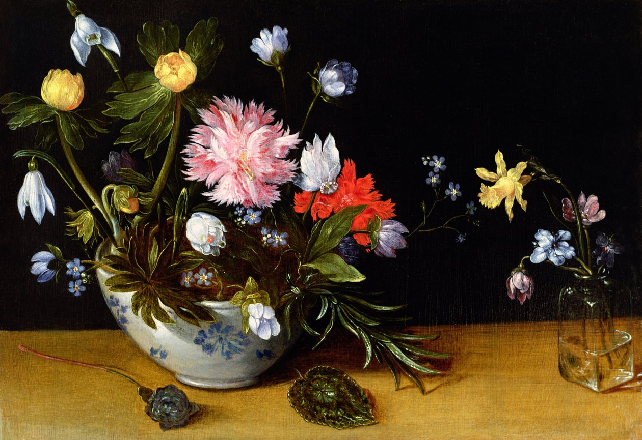 Çiçeklerin Natürmortu by Jan the Elder Brueghel