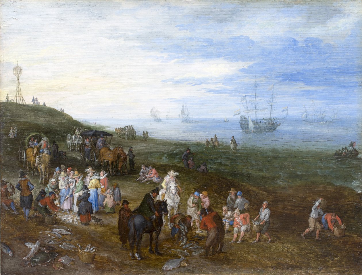 peçenden dönüş by Jan the Elder Brueghel