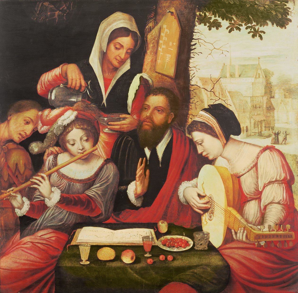 müzisyenler by Jan Gossaert