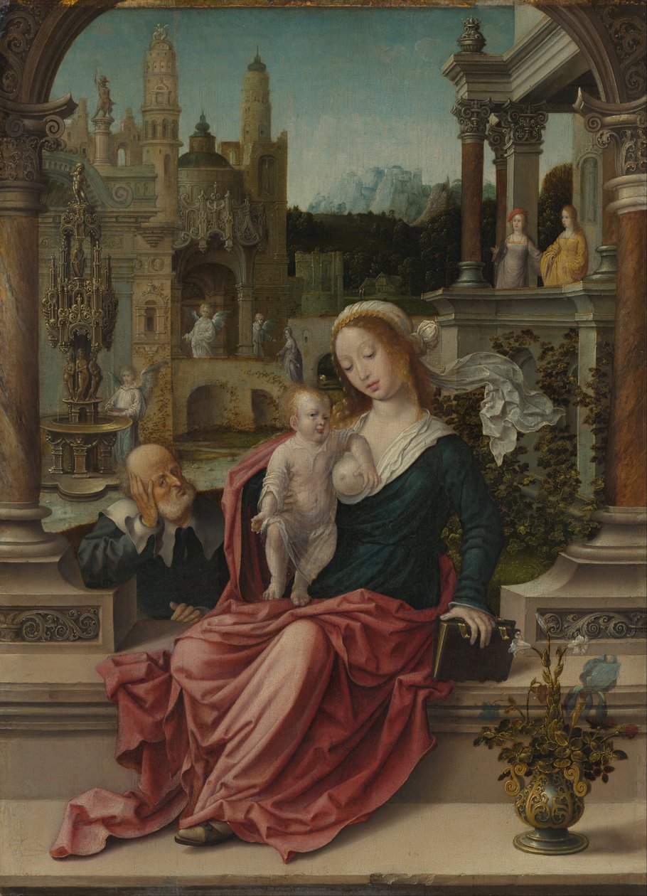 Kutsal Aile by Jan Gossaert