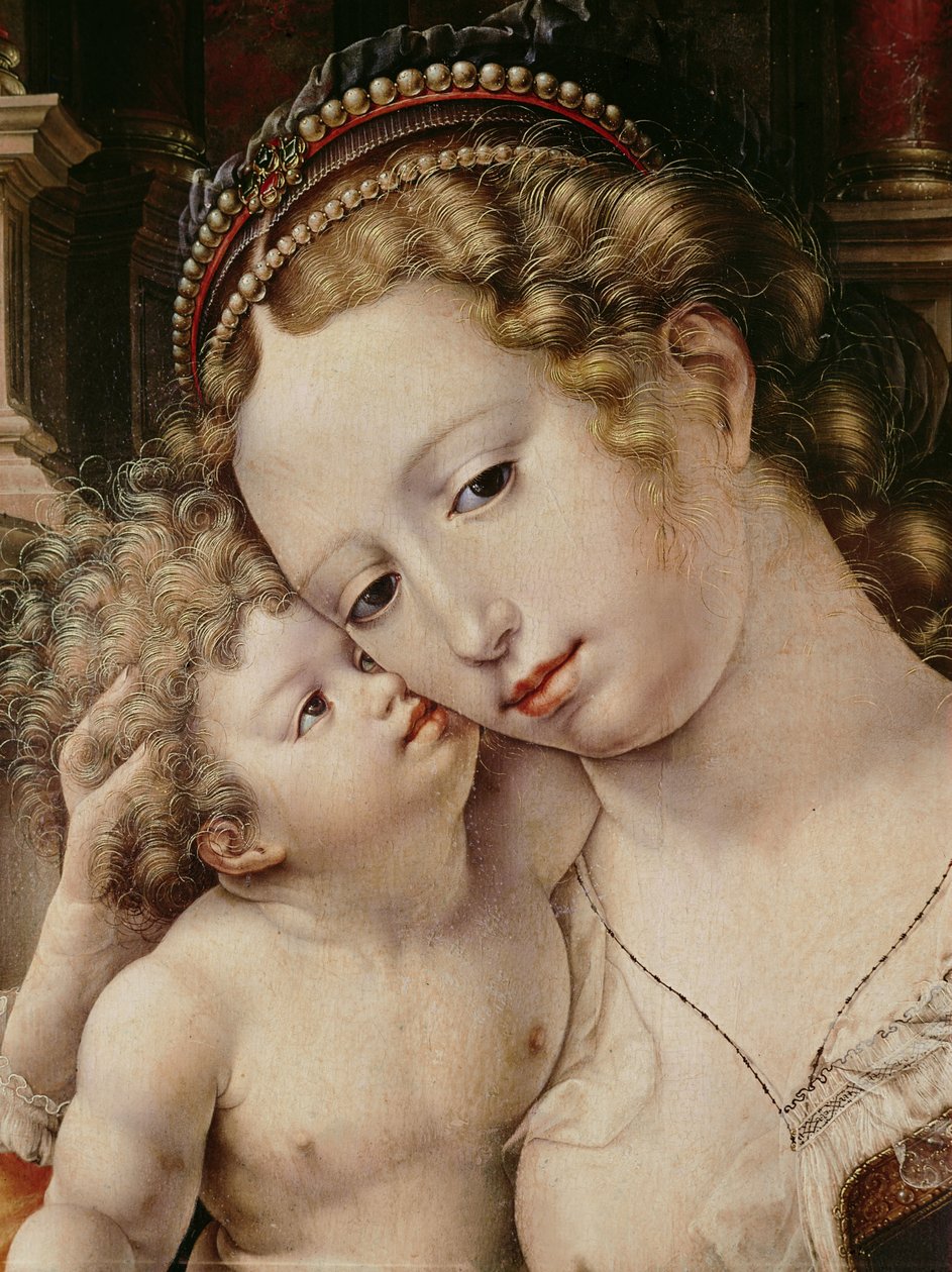 Bakire ve Çocuk (498718) by Jan Gossaert