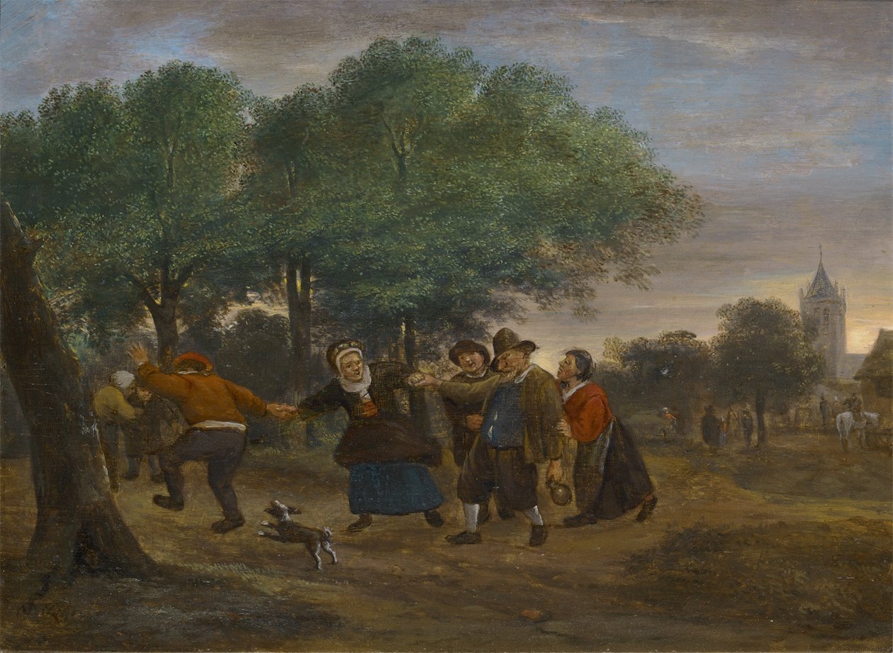Voorschoten dışında sarhoş by Jan Havickszoon Steen