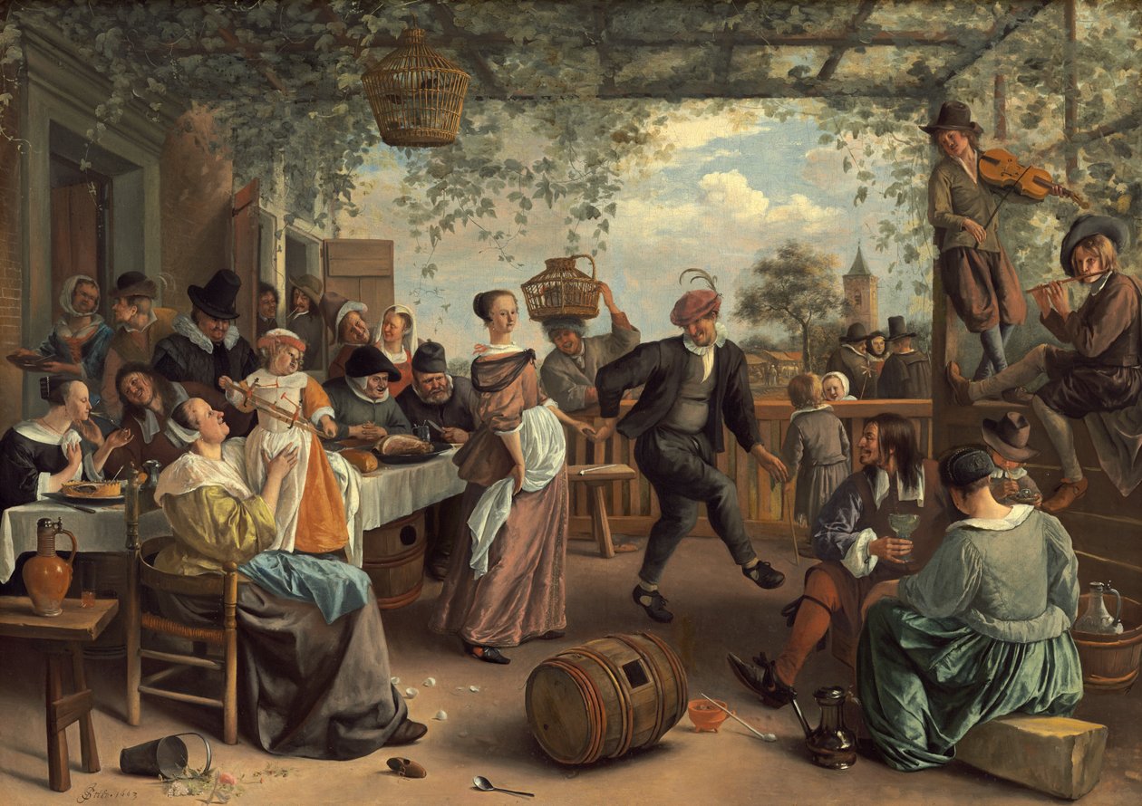 Dans Eden Çift by Jan Havickszoon Steen