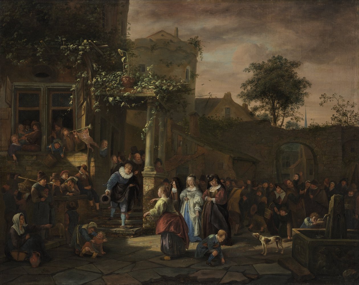 Köy Düğünü by Jan Havickszoon Steen