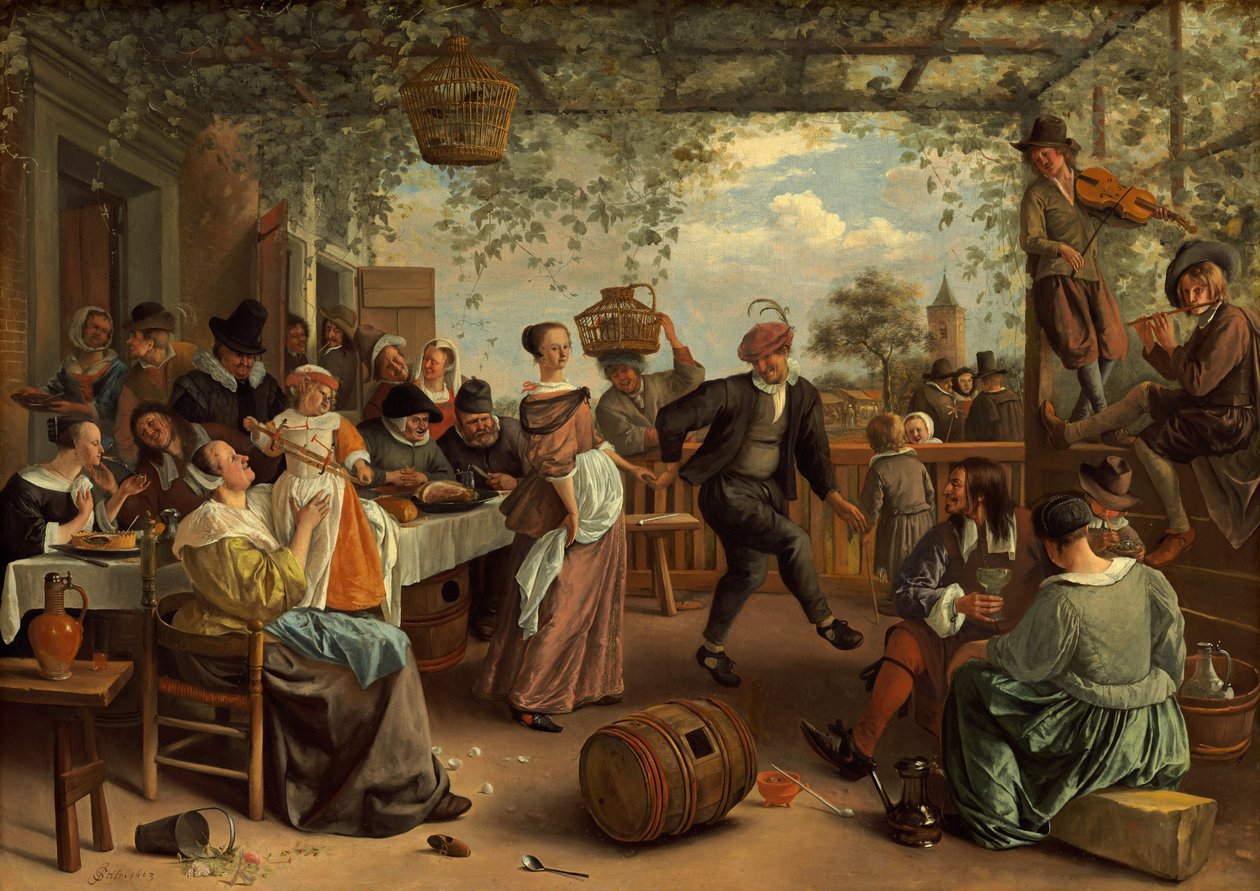 Dans Eden Çift by Jan Havickszoon Steen