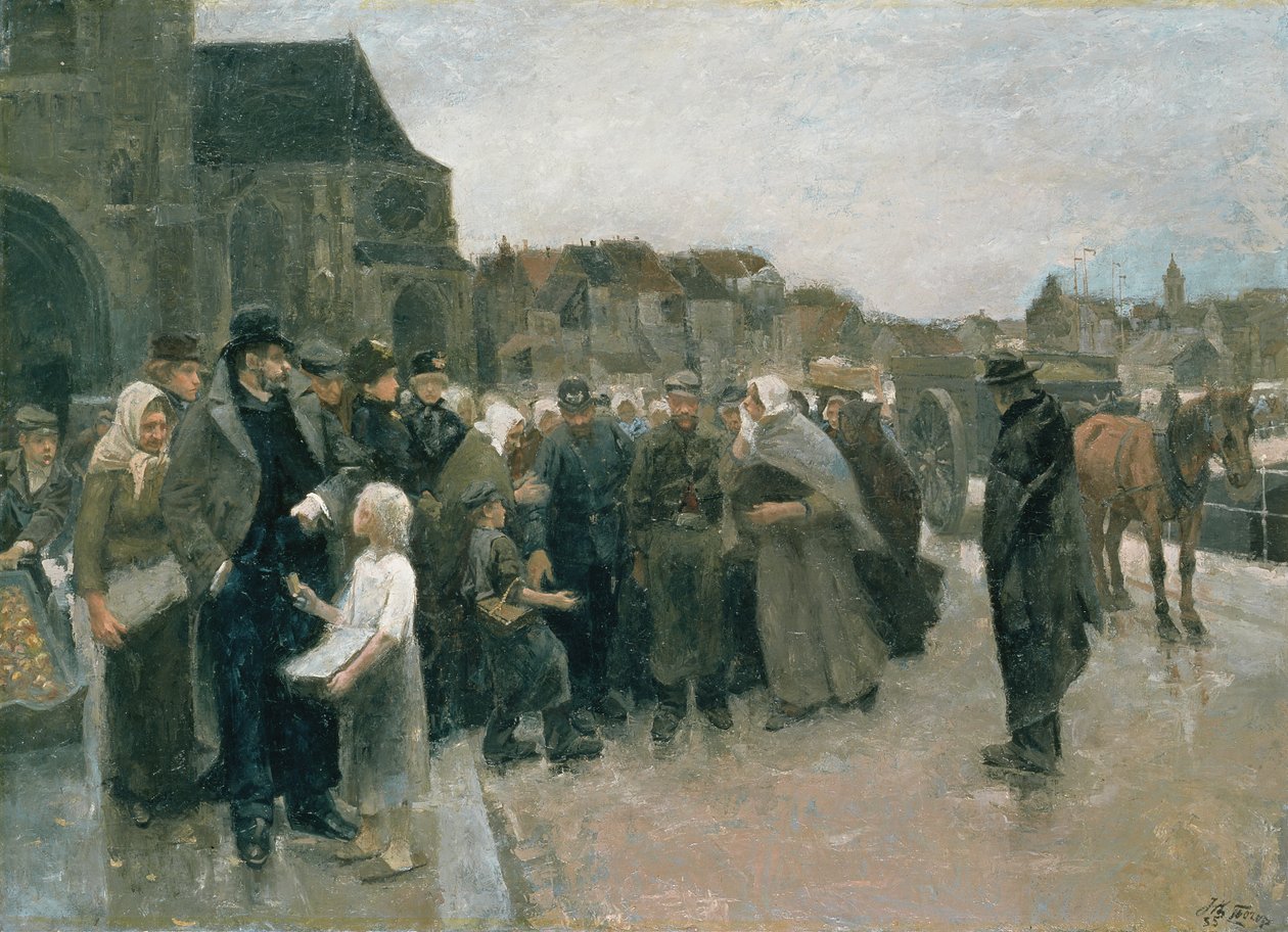 Tutuklama, 1885 by Jan Toorop
