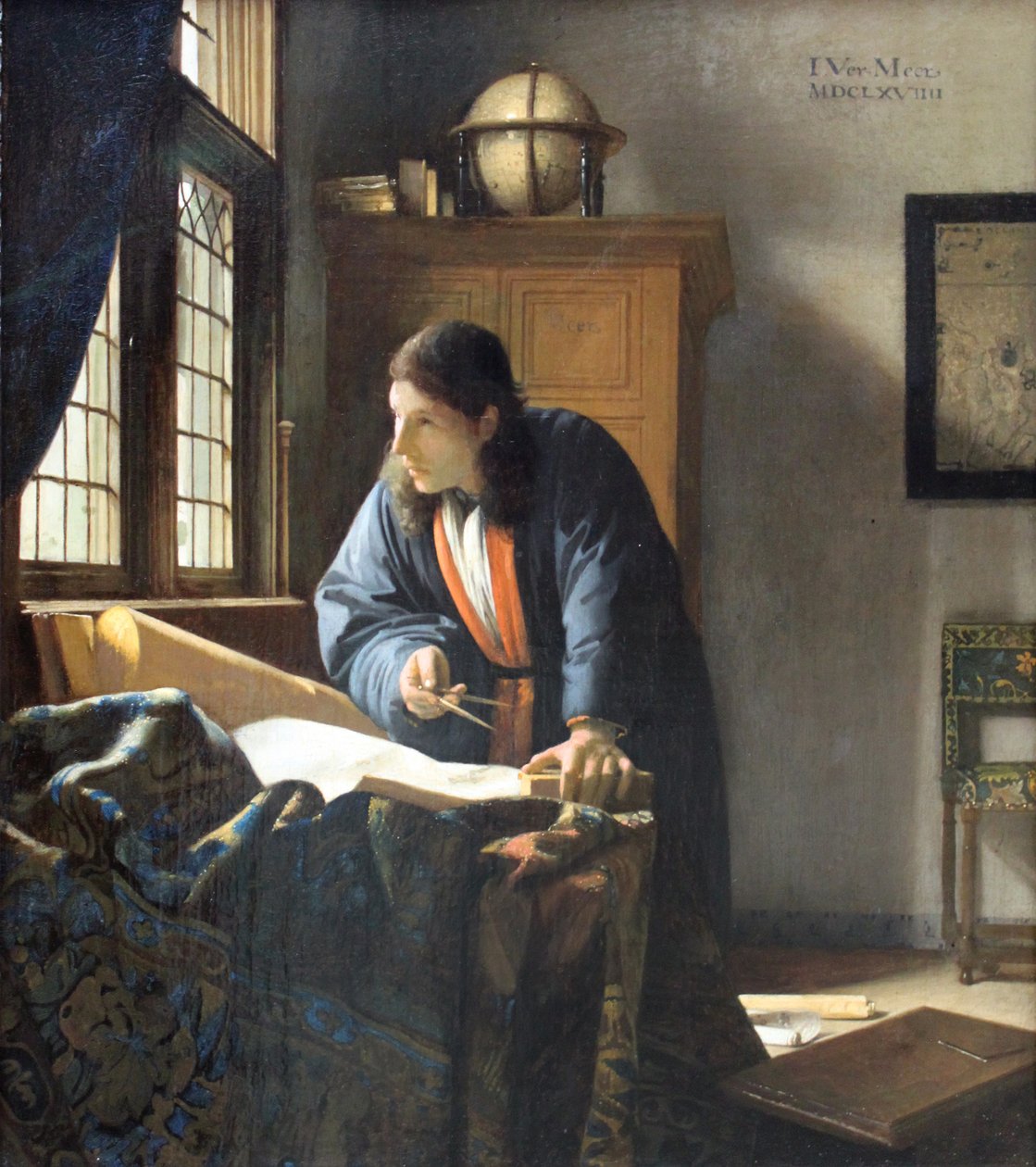 Coğrafyacı by Jan Vermeer van Delft