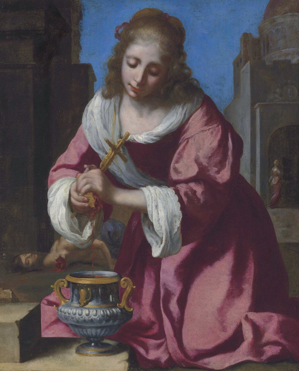 Aziz Praxedis by Jan Vermeer van Delft