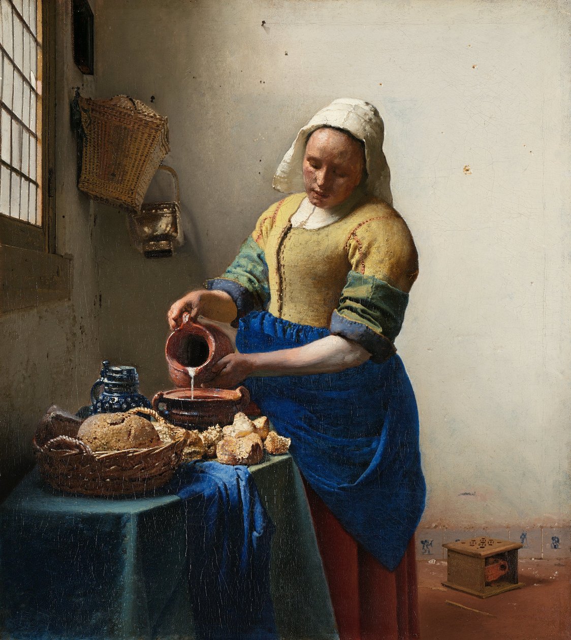 Sütçü Kız by Jan Vermeer van Delft