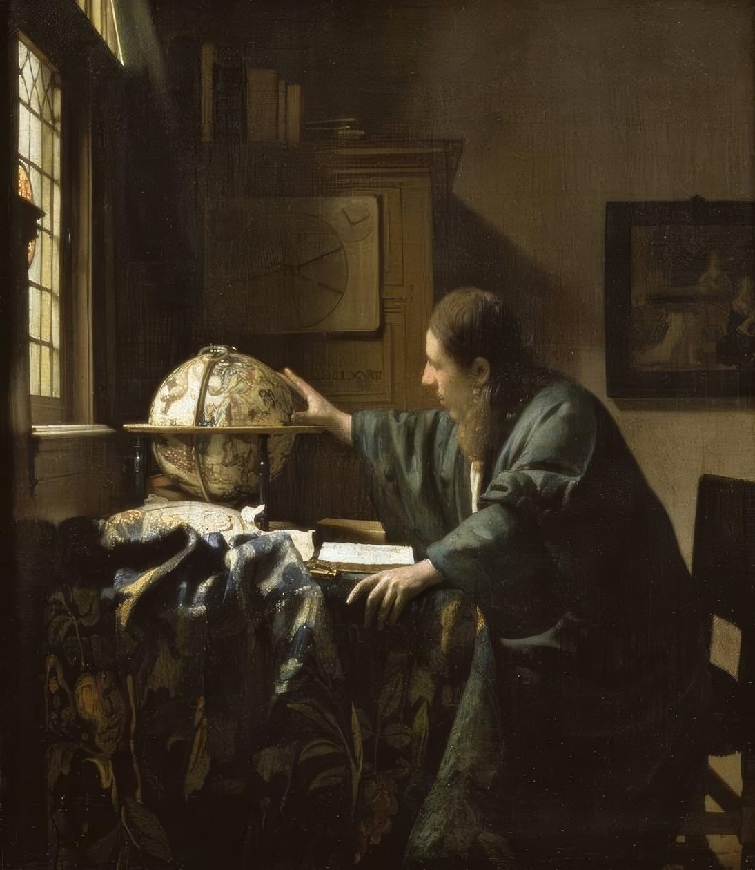 astronom by Jan Vermeer van Delft