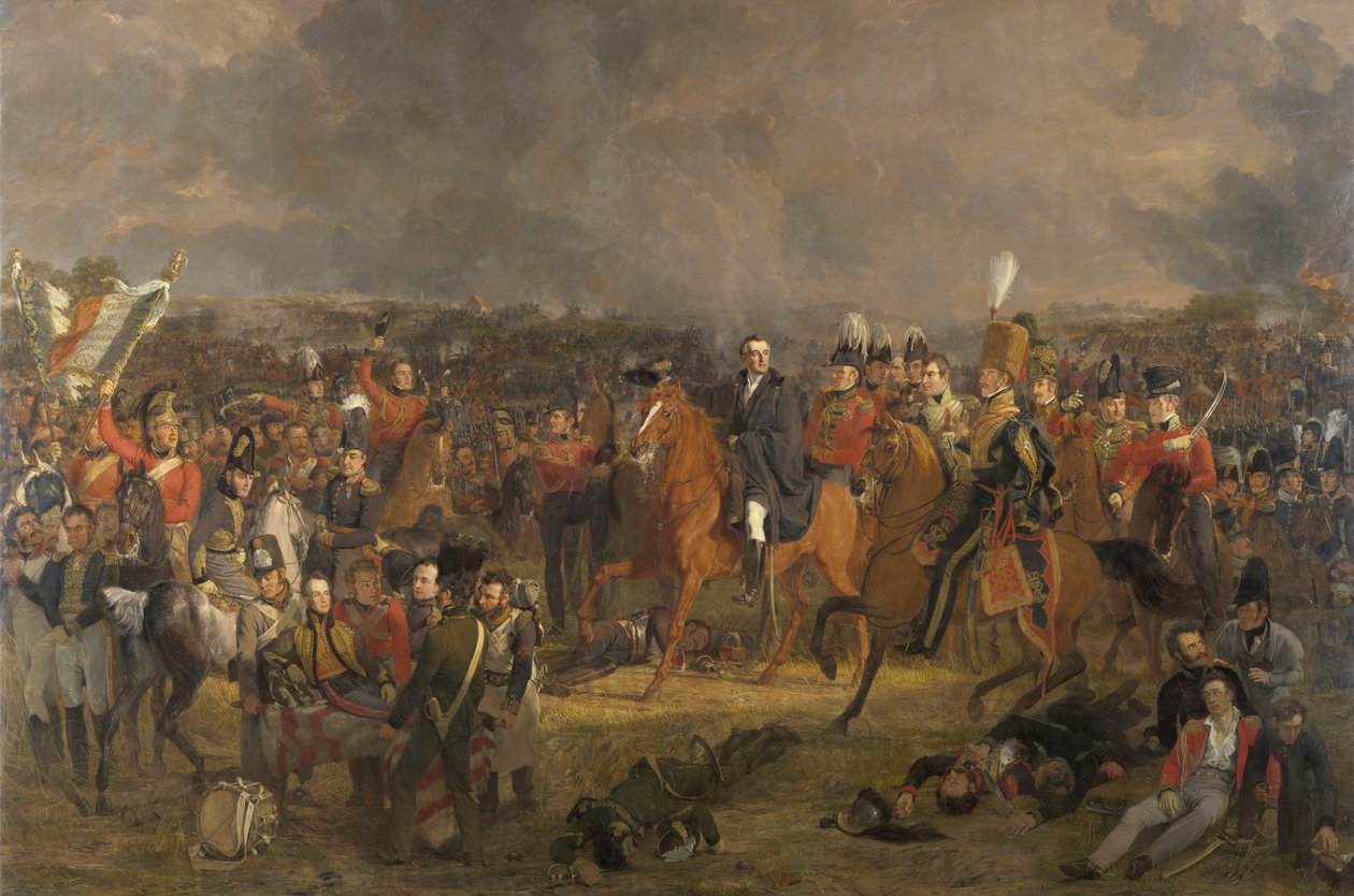 ವಾಟರ್ಲೂ ಕದನ, 1824 ಟರ್ಕ್ by Jan Willem Pieneman