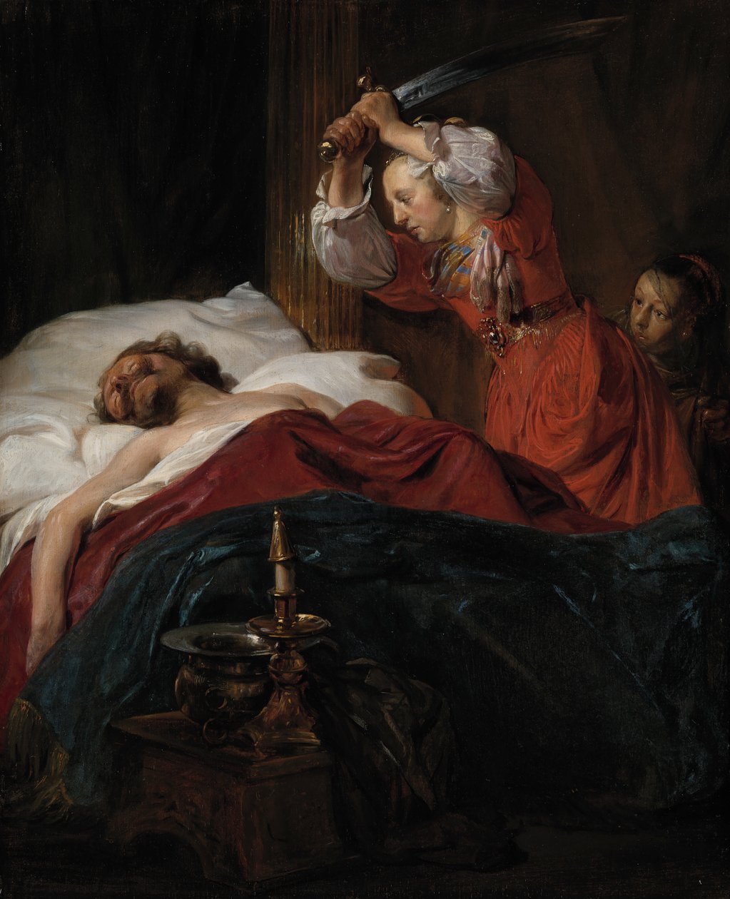 Judith en Holofernes by Jan de Bray  