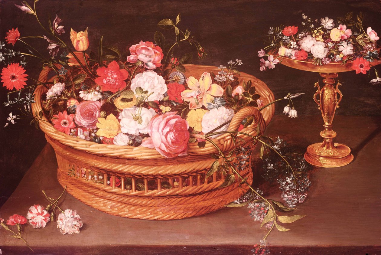 Çiçek Sepeti by Jan the Elder Brueghel