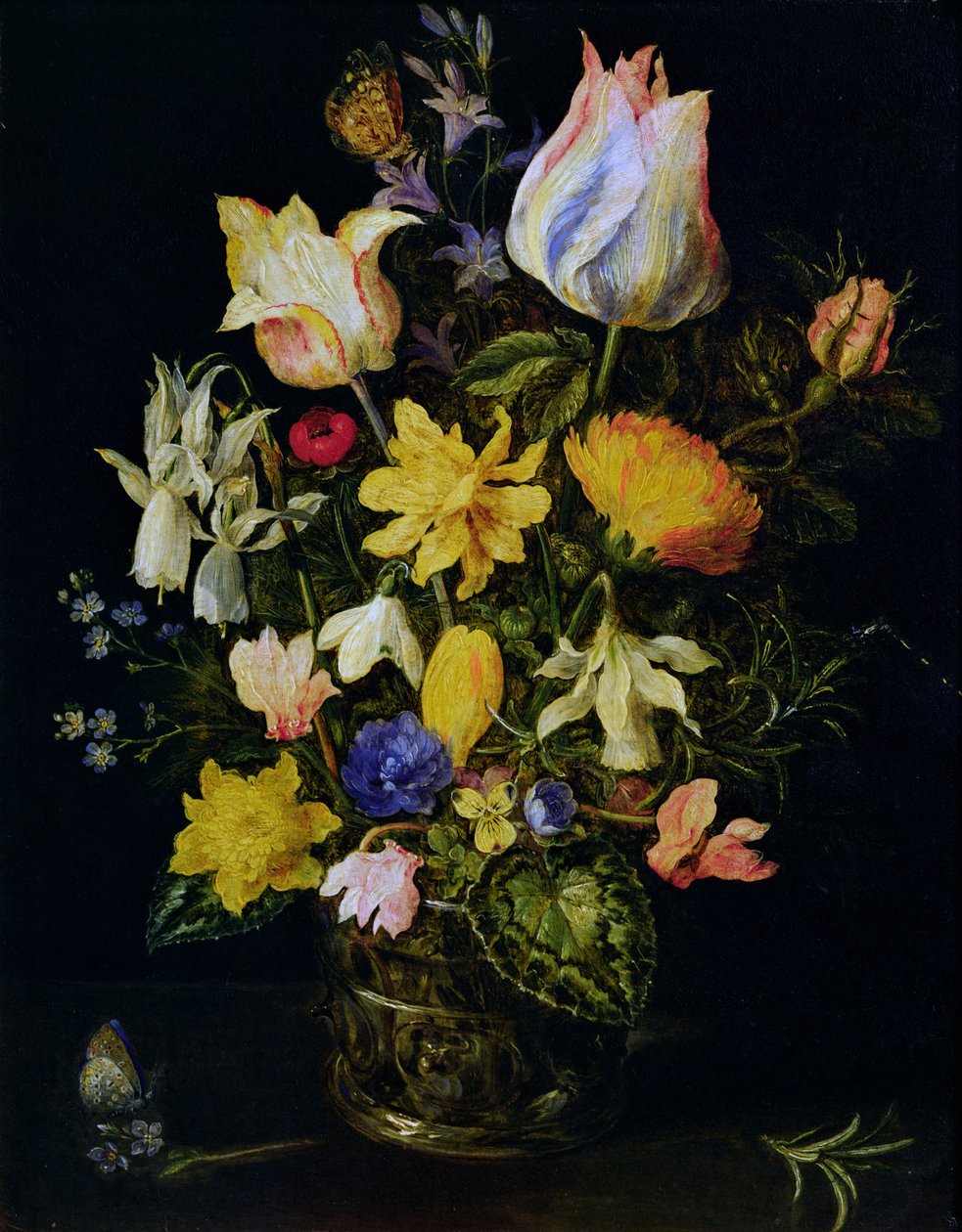 Çiçek vazosu by Jan the Elder Brueghel