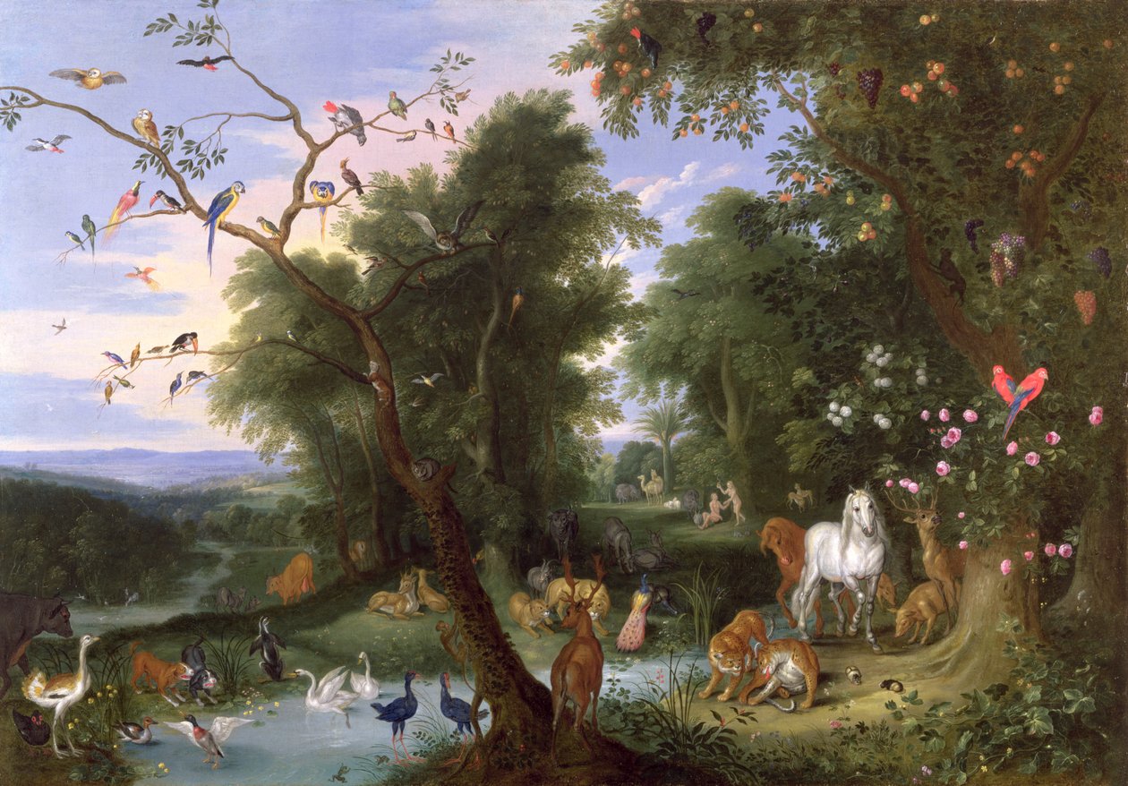 Cennet Bahçesi, 1659 by Jan van Kessel the Elder