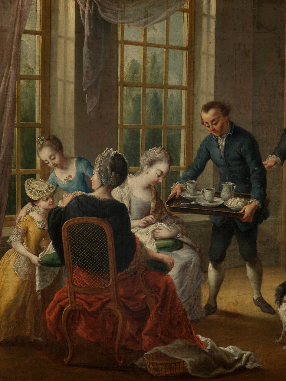 İkindi Çayı Detayı by Jan Anton Garemyn