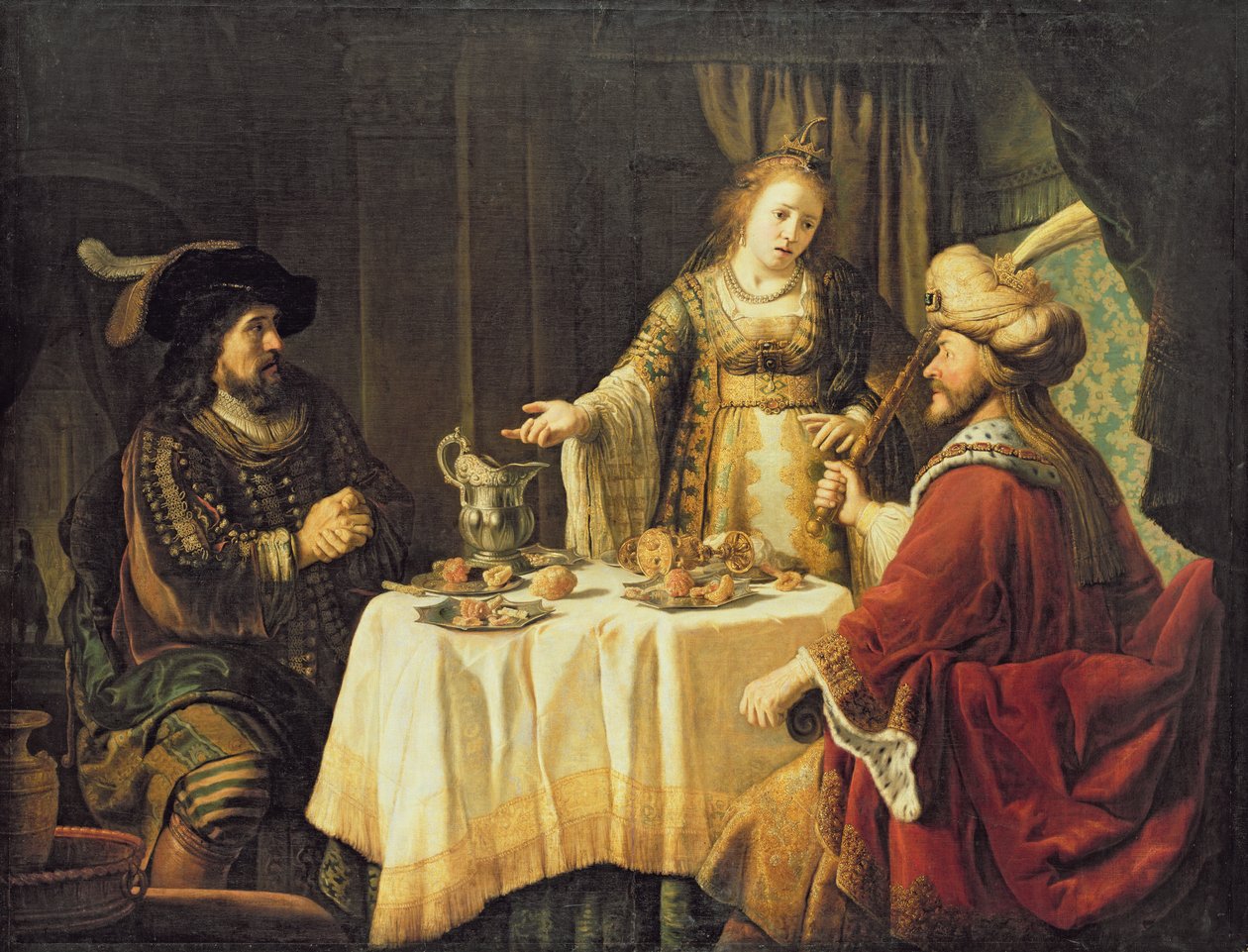 Esther ile Yemek by Jan 1620 76 Victors