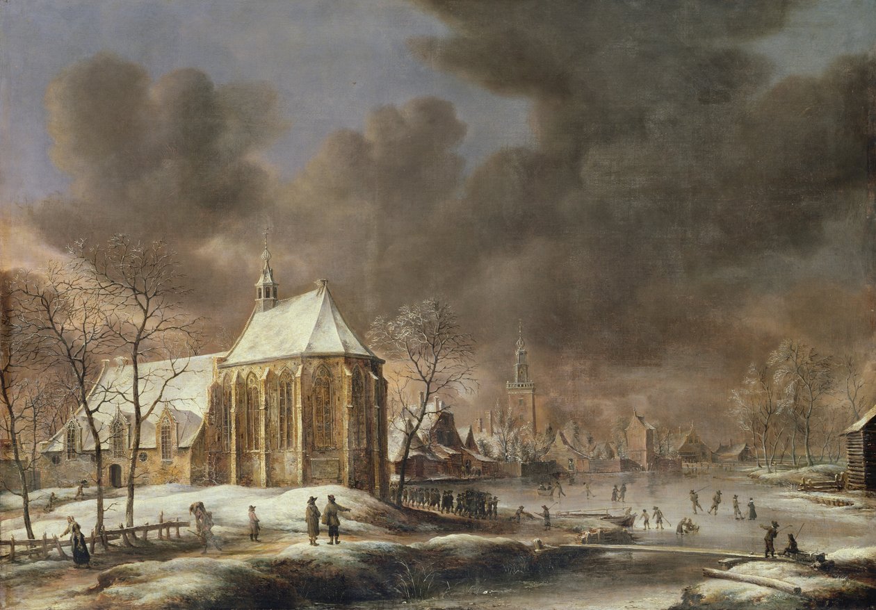 Nieukoop Kilisesi by Jan Abrahamsz. Beerstraten