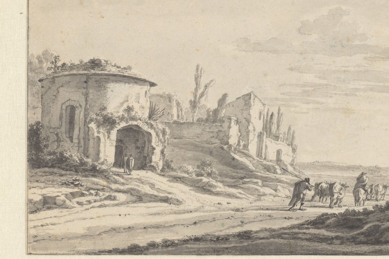 S. Teodoro'nun Roma'daki Görünümü by Jan Asselijn