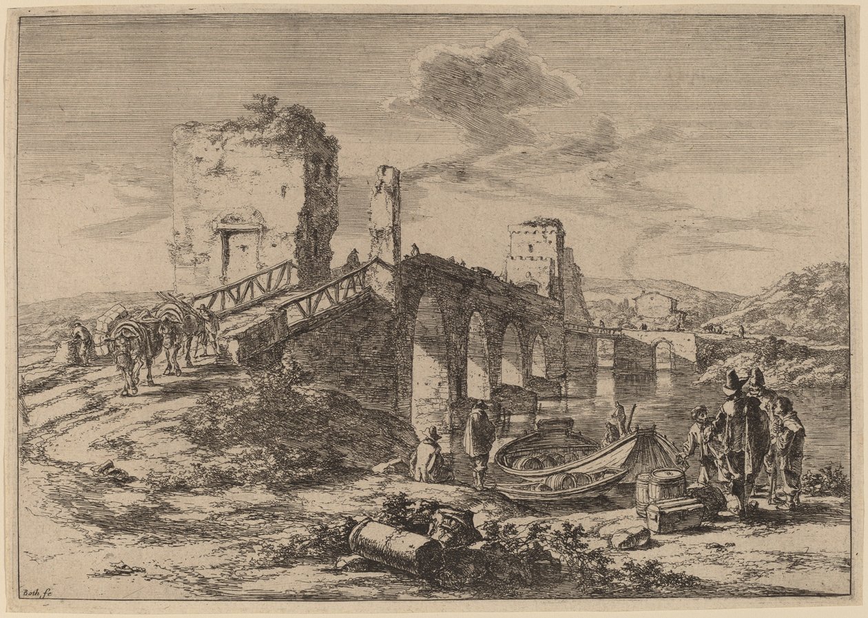 Ponte Molle by Jan Both