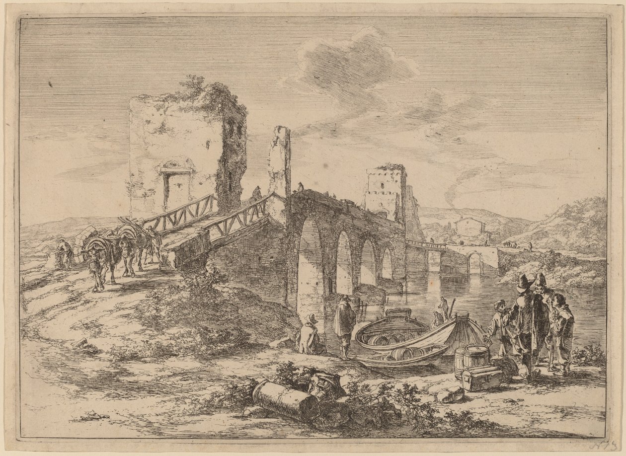 Ponte Molle by Jan Both