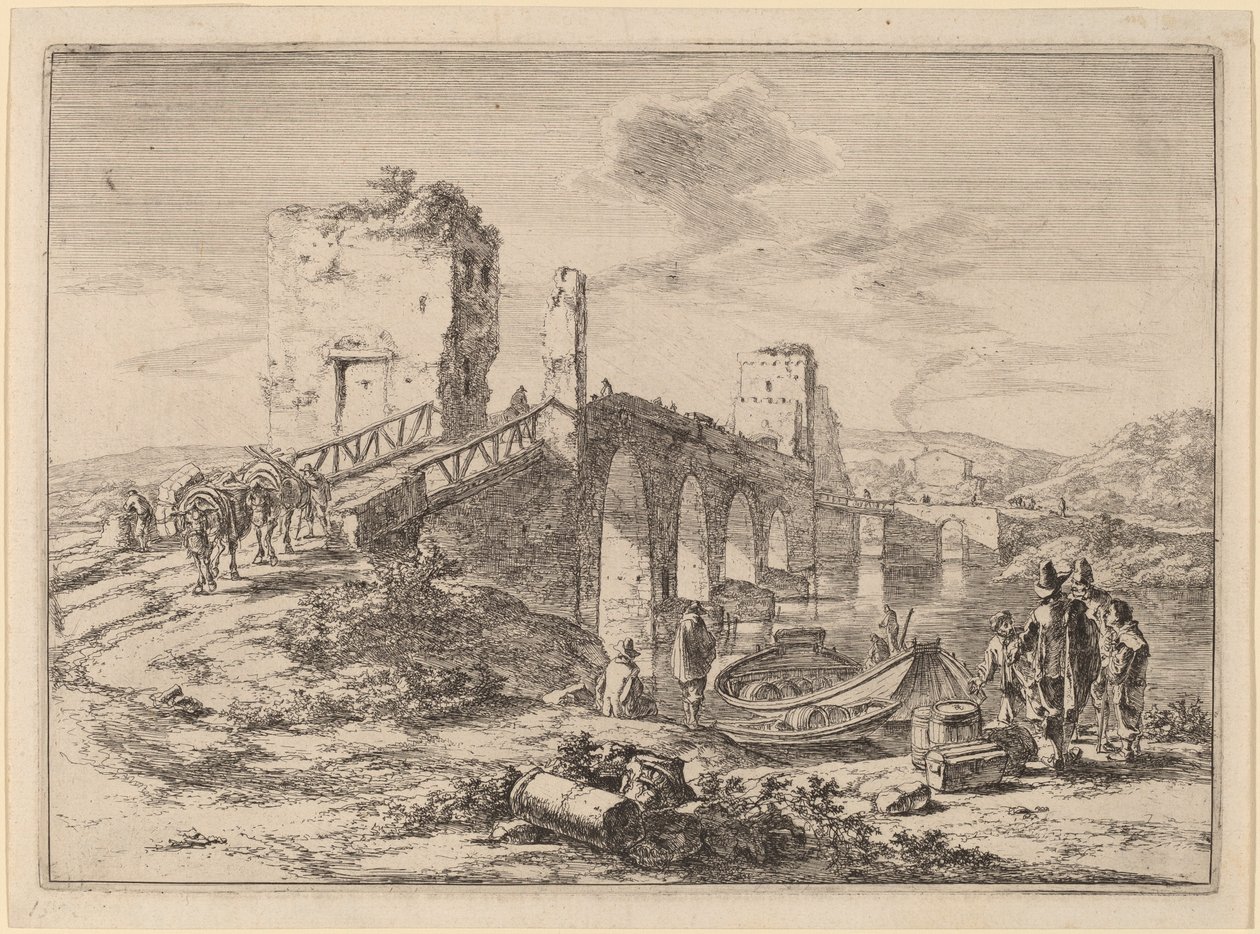 Ponte Molle by Jan Both