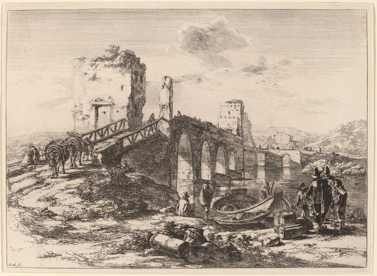 Ponte Molle by Jan Both