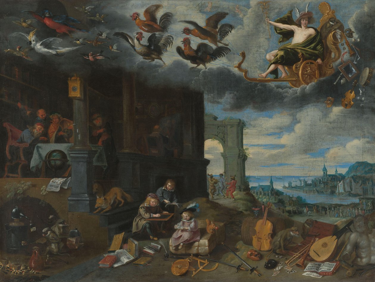 Merkür Gezegeninin Çocukları by Jan Brueghel (II)