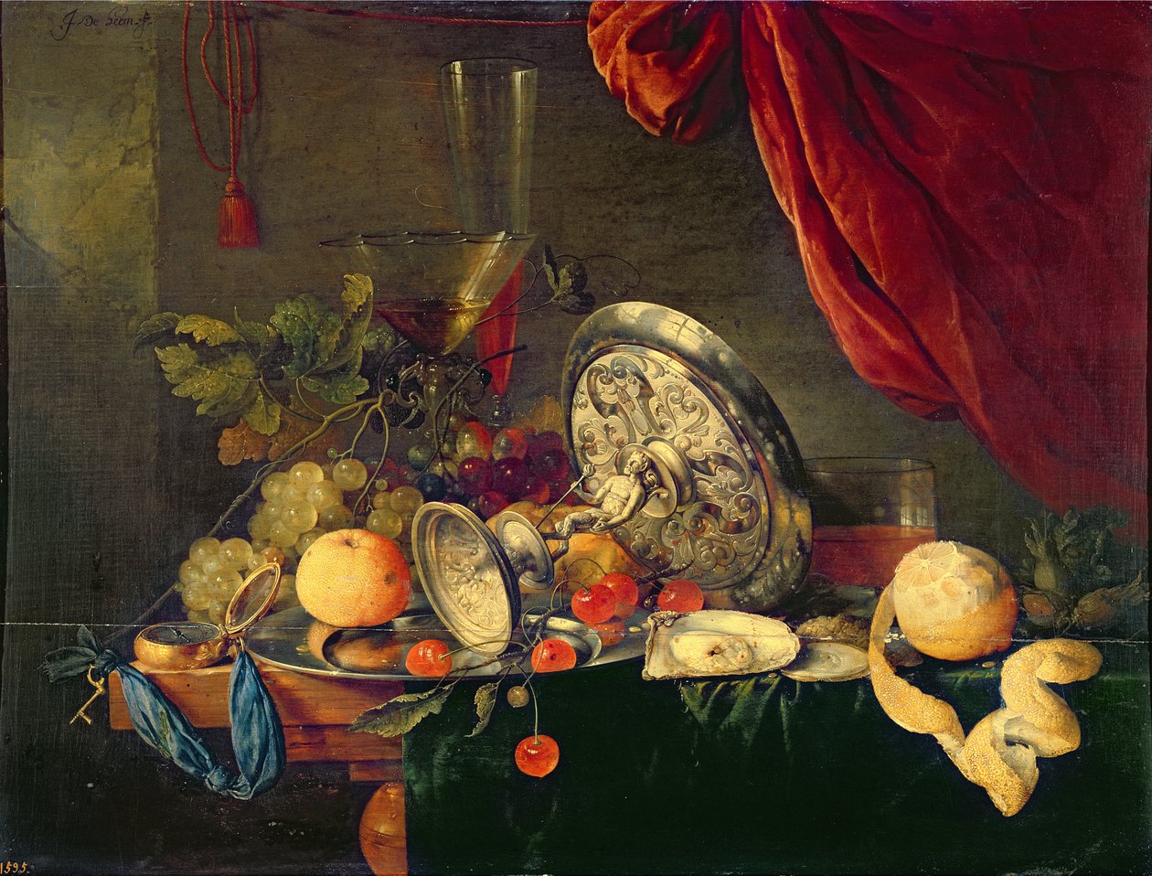 Natürmort by Jan Davidsz de Heem